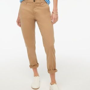 J Crew high-Rise Girlfriend Chino Size 12
